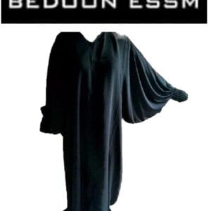Bedoon Essm Open Front With Stretch Sleeves