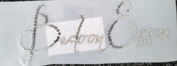 BE Big Swarovski Logo - Grey-Silv, Gold, Black