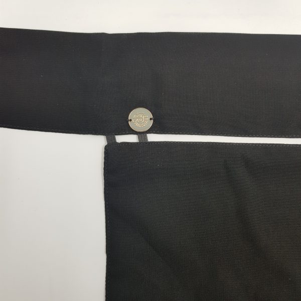 Sharqiaa Parda GREY Circle Metal Tag