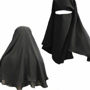 SHARQIAA DOUBLE FLAP PARDA-TIE