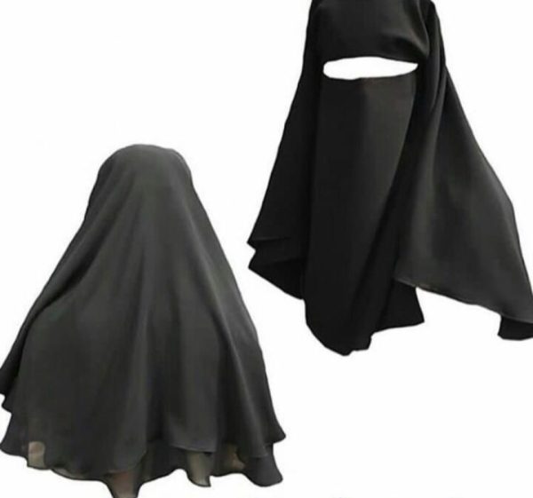 SHARQIAA DOUBLE FLAP PARDA-TIE