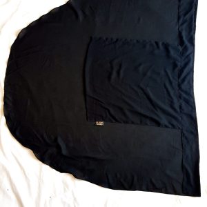 SHARQIAA SINGLE FLAP PARDA-TIE (ELASTICATED SIDES)