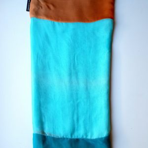 Bedoon Essm Orange And Blue Shaded