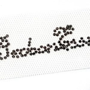 Bedoon Essm very small cursive logo -Black