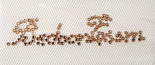 Bedoon Essm very small cursive logo -gold - Image 2