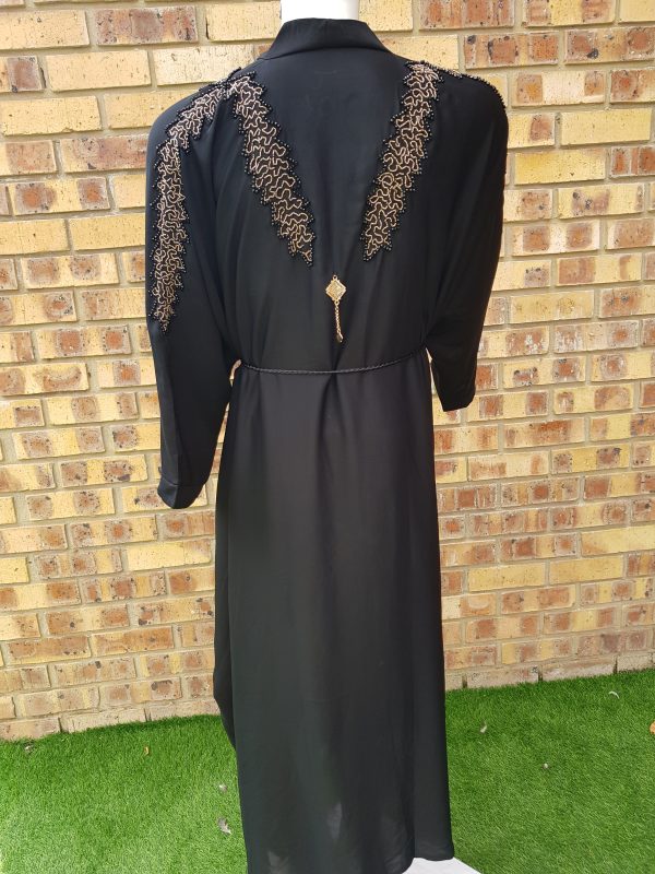 Dubai Cloak STYLE 2 with gold beads - Size 54 - Image 3