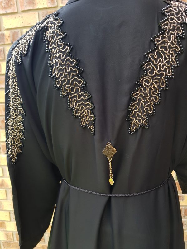 Dubai Cloak STYLE 2 with gold beads - Size 54 - Image 2