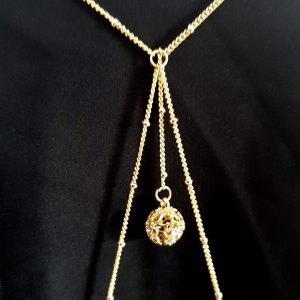 BODY CHAIN - 1 BALL SHAPE HANGING