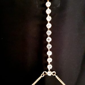 BODY CHAIN - GOLD WITH FEW DIAMANTE
