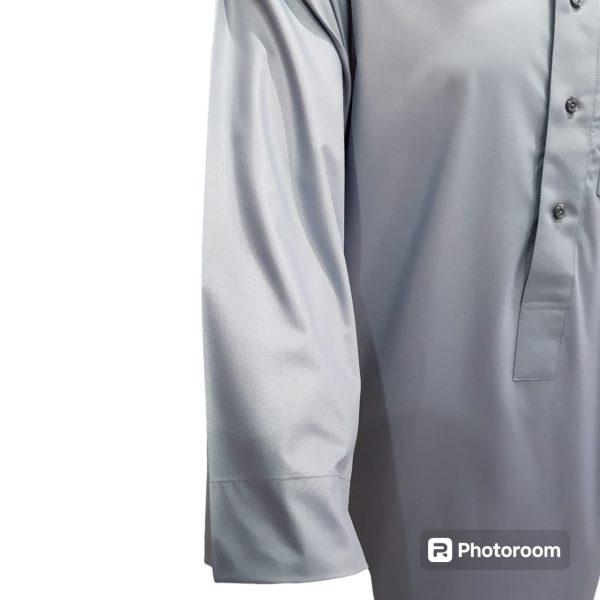 SHIAAKA KURTA -GREYISH BLUE- Size : 53xxxl - Image 2