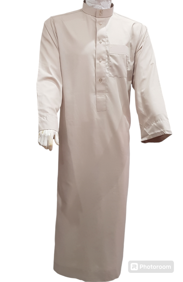 SHIAAKA KURTA - CREAMISH BROWN - Size : 54 (XXXL)