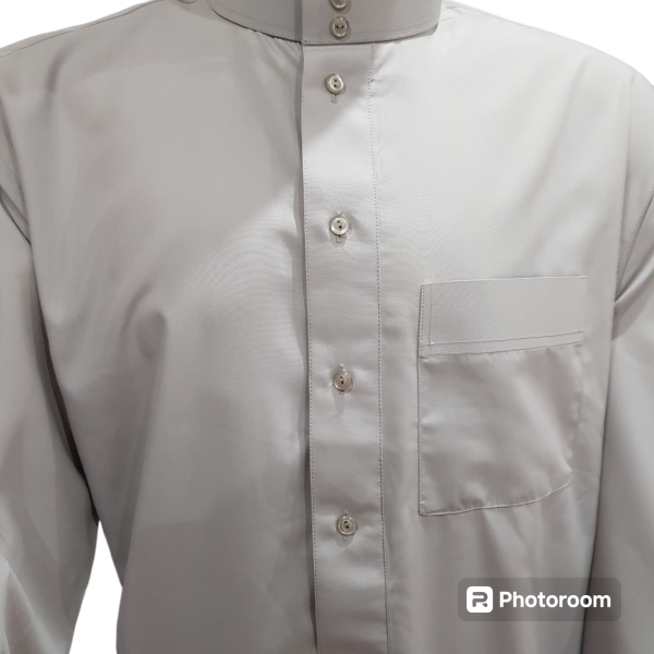 SHIAAKA KURTA -LIGHT GREY- Size : 64