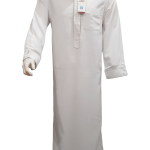 ORIGNAL DAFFAH -WHITE WITH EMBROIDERY - 54LL