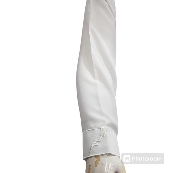 ORIGNAL DAFFAH -WHITE WITH EMBROIDERY - 54LL - Image 2