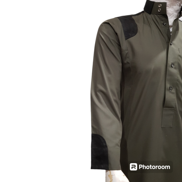 RETHOBE KURTA - MILITARY GREEN - Image 5