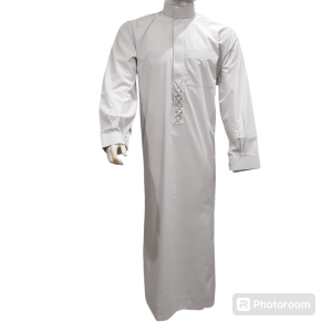 ZAKHRAFAT KURTA - OFF WHITE WITH EMBROIDERY
