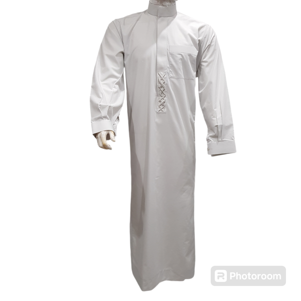 ZAKHRAFAT KURTA - OFF WHITE WITH EMBROIDERY