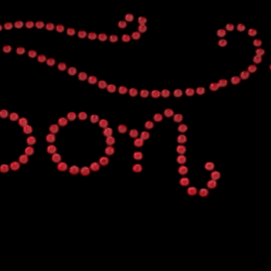 Bedoon essm logo big cursive D- Red