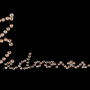 Bedoon essm logo big cursive B rose gold