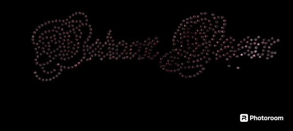 Bedoon essm logo-Big not swarovski purple - Image 2