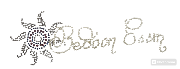 Bedoon essm logo white spiral flower - Image 2