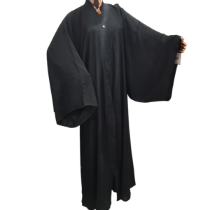 Wide sleeves-open front