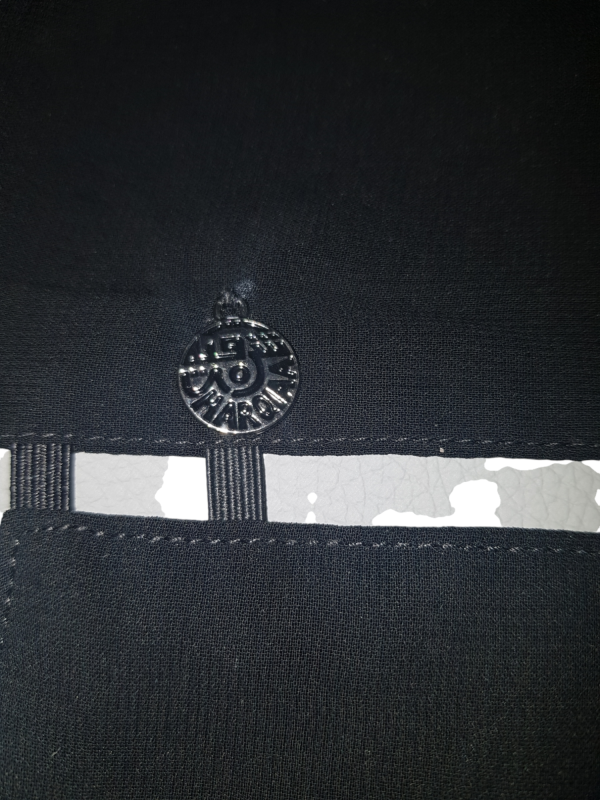 Sharqiaa Parda silver circle tag