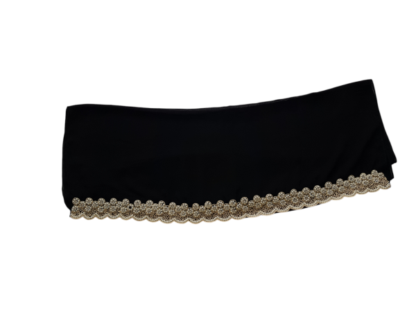 EXCLUSIVE WORK Cream Emb With White Beads 1