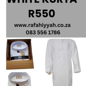 Al Aseel Kurta - White