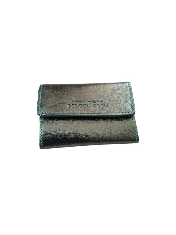 Bedoon Essm Small Green purse