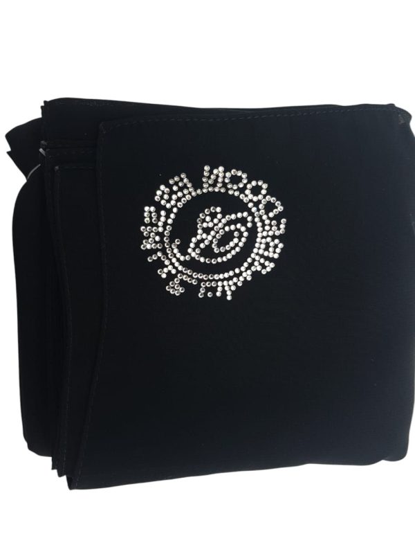 BE scarf with silver circle Logo - Image 3