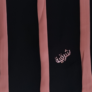BLACK WITH PINK STRIPE - STR6