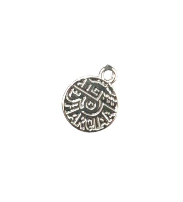 Silver Round Tag - Image 3