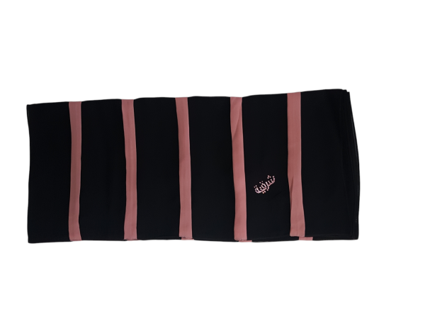 BLACK WITH PINK STRIPE - STR6 - Image 2
