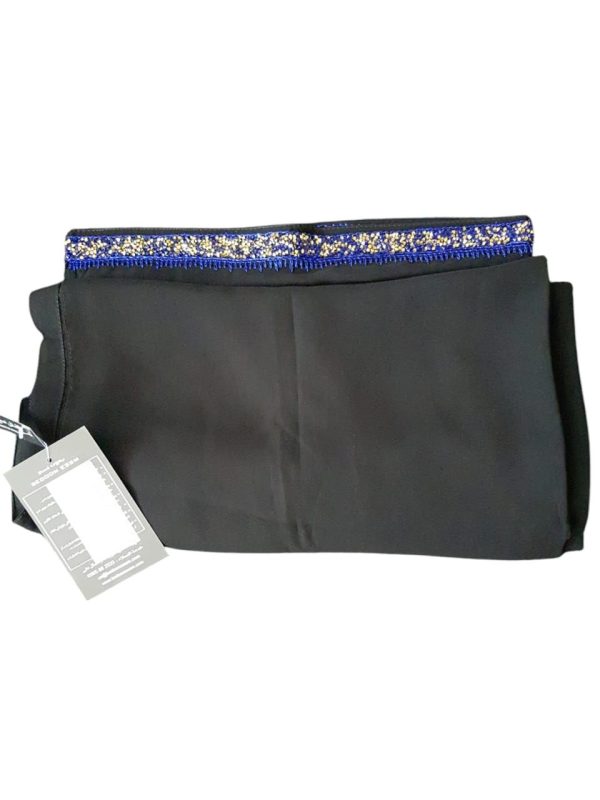BE Blue Crystals abaya - Image 3