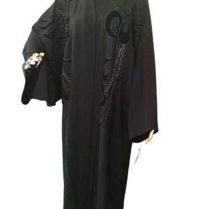 BE black velvet silver emb