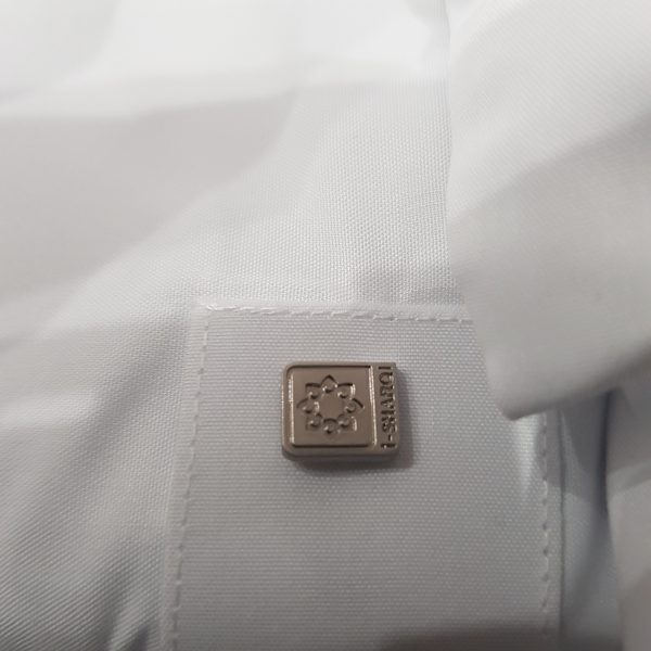 Blk/Silv I-Sharqi Logo Kurta - Image 2