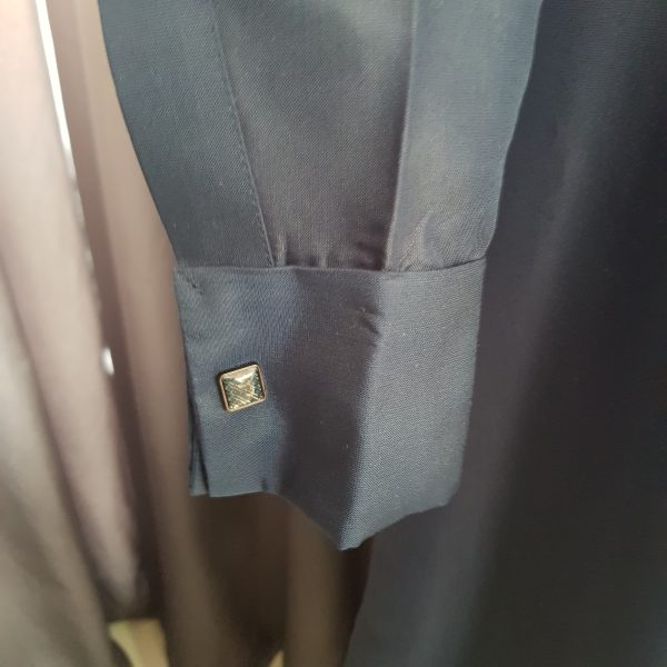 Fancy Navy Sharqi Kurta - Image 4
