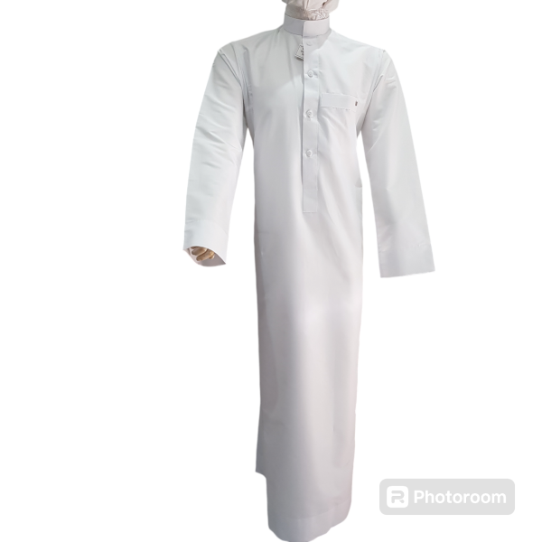Blk/Silv I-Sharqi Logo Kurta - Image 3