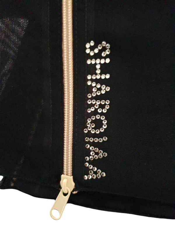 Sharqiaa Cream Zip With Gold Logo - Image 2