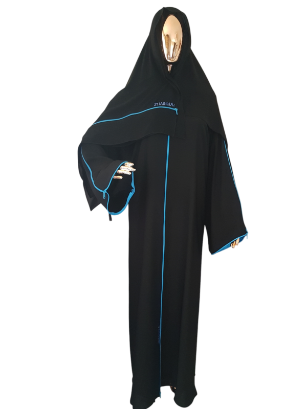 Sharqiaa Turq Zip With Turq Logo - Image 4