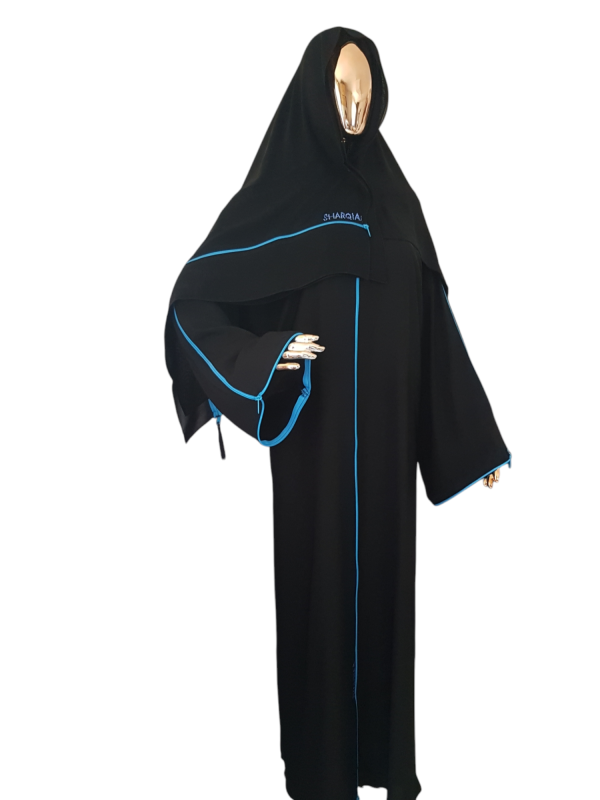 Sharqiaa Turq Zip With Turq Logo