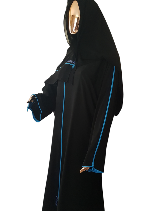 Sharqiaa Turq Zip With Turq Logo - Image 2