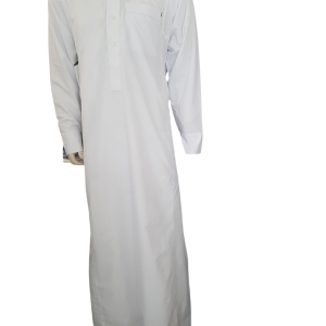 Sharqi Kurta With White V. Collar