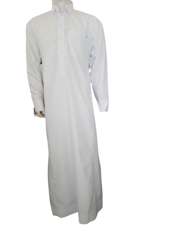 Sharqi Kurta With White V. Collar