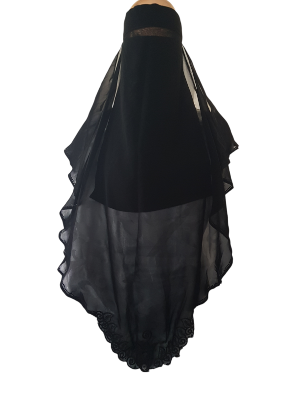 PARDA LONG FLAP- BEADED END TIE