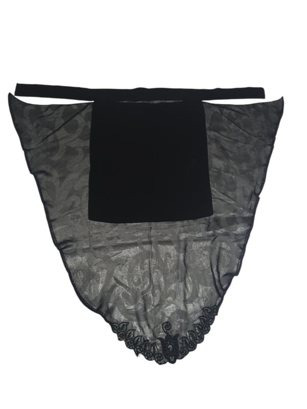PARDA LONG FLAP- BEADED END TIE - Image 2
