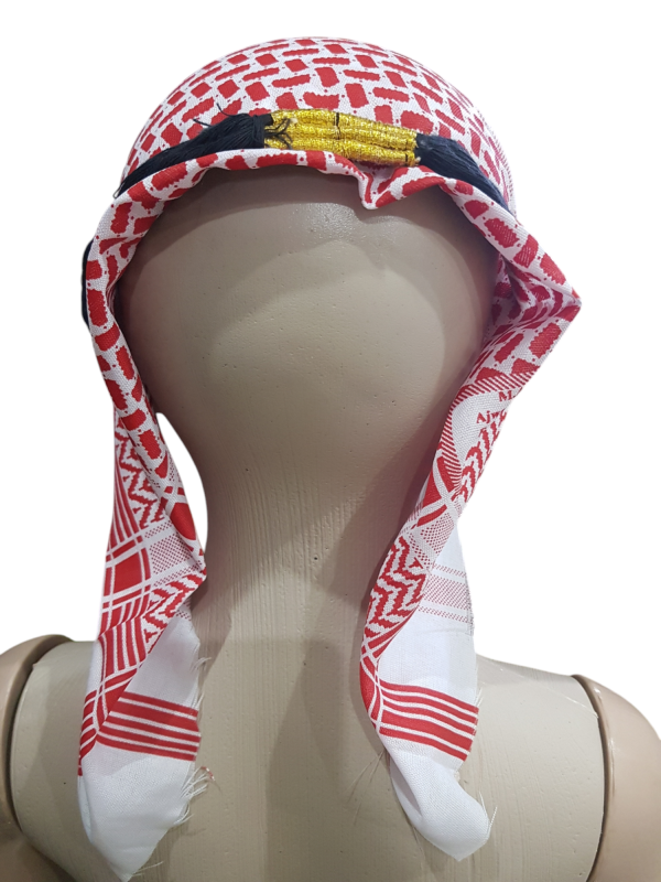 Red Kefiyyah Scarf