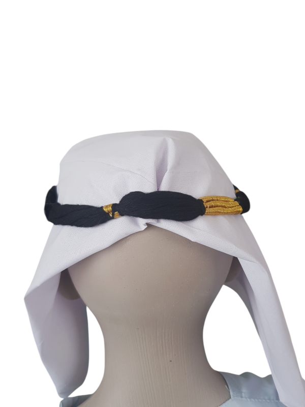 White Kefiyyah Scarf