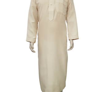 Tan Kiddies Kurta/Thobe